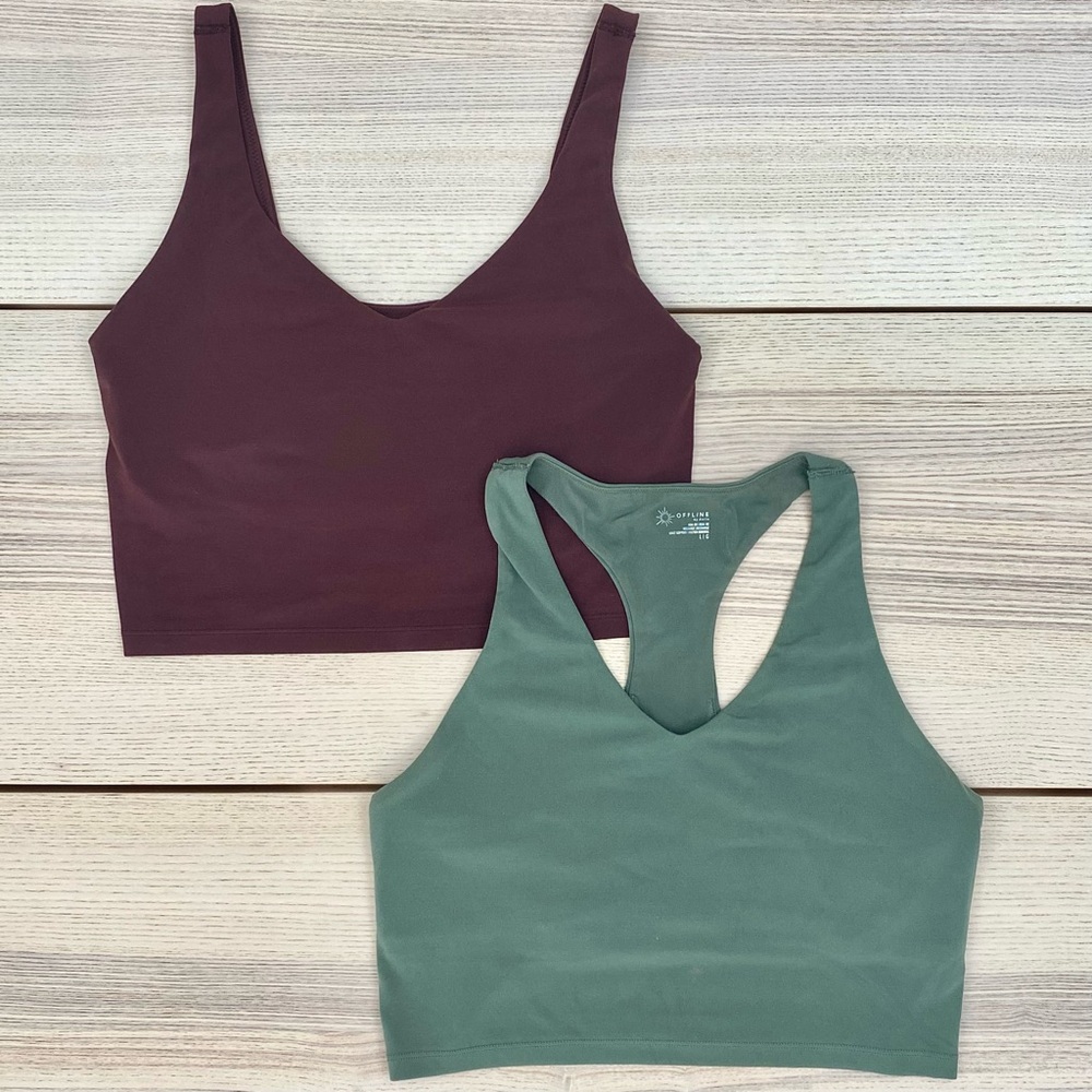 Tank Bundle - Offline by Aerie Real Me Recharge Tank Top - Size Large
